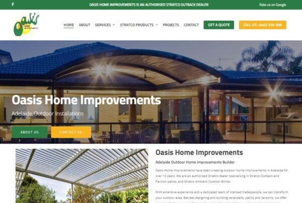 Oasis Wordpress Design