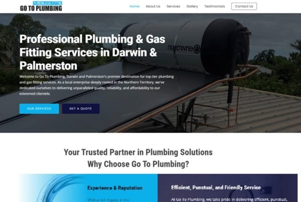 Rabia Shabbir Plumbing Wordpress Website